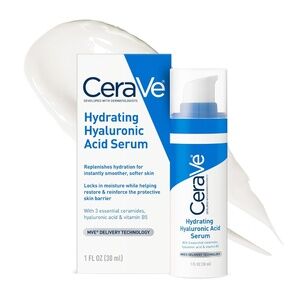 Cerave Hyaluronic Acid Serum for Face with Vitamin B5 and Ceramides